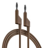 261-6546 RS PRO Test Leads, 10A, 1000V, Brown, 1.5m Lead Length