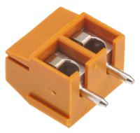 1760490000 Weidmuller PM 5.08 Series PCB Terminal Block, 2-Contact, 5.08mm Pitch, Through Hole Mount, 1-Row, PCB Termination