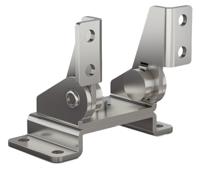 70-7-3622 Pinet Polished Stainless Steel Friction Hinge, Screw Fixing, 30mm x 60mm x 51.5mm