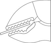 6407270 Gedore 137 11 Locking Pliers, 260 mm Overall