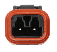 dt06-2s-ce06 Deutsch, DT Automotive Connector Plug Black 2 Way, Crimp Termination DT06-2S-CE06