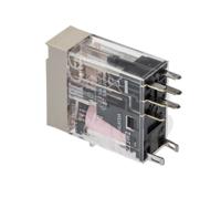 g2r-2-sni-12vac-s Omron Plug In Non-Latching Relay, 12V ac Coil, 5A Switching Current, DPDT