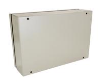 122-131 RS PRO Grey Steel Junction Box, IP66, 300 x 200 x 80mm