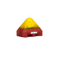 21554813000 Pfannenberg PY X Series Yellow Beacon, 24 V ac/dc, IP66, Free Mount, 101dB at 1 Metre