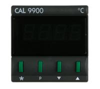 99112c CAL 9900 PID Temperature Controller, 48 x 48 (1/16 DIN)mm, 2 Output Relay, 230 V ac Supply Voltage