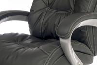 180-9720 RS PRO Black Faux Leather Executive Chair
