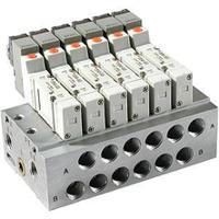 ss5y3-41-05-c4f-q SMC SY3000 series 5 station One-Touch Fitting 4 mm Manifold for use with 5 Port Solenoid Valve