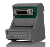 2322414 Phoenix Contact VIP-3 Series 26-Contact Female Interface Module, D-sub Connector, DIN Rail Mount, 1A