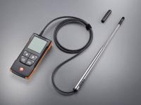 0563-0425 Testo 425 Telescopic Vane Anemometer, 30m/s Max, Measures Air Velocity, Temperature, Volume Flow