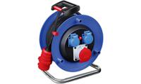 1237980 brennenstuhl 30m 2 Socket CEE Cable Reel