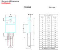 stpf1040ctw DiodesZetex 400 V Rectifier & Schottky Diode 3-Pin ITO-220AB