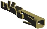 280530-4 TE Connectivity AMPMODU MOD II Series Female Crimp Terminal, 26AWG Min, 22AWG Max