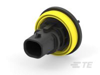 2325102-1 TE Connectivity, 2325102 Header Socket Black Board Mount 2 Way, Solder, Through Hole Termination