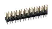 892-18-072-10-803-3 Preci-Dip 892 Series Straight Through Hole PCB Header, 72 Contact(s), 2.54 mm Pitch, 2 Row, Unshrouded