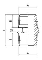 176-2180 RS PRO Stainless Steel Pipe Fitting 1/2in