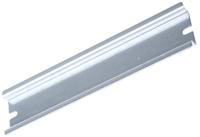 dh-3-din-35-rail Fibox Steel Unperforated DIN Rail, Top Hat Compatible, 140mm x 35mm x 8mm