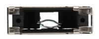 mhed-ds15s-k MH Connectors MHED Series Thermoplastic Angled, Straight D Sub Backshell, 15 Way, Strain Relief