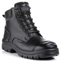 sdr10csi-05 Goliath SDR10CSI Black Steel Toe Capped Safety Boot, UK 5, EU 38