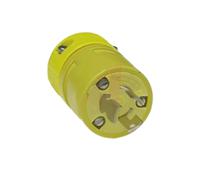 130141-0044 Molex USA Mains Plug, 15A Yellow, Cable Mount Nylon Screw, 250 V