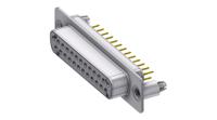 dts25sy2m86un Deltron Connectors DTS 25 Way Through Hole PCB D-sub Connector Socket, 2.84mm Pitch