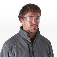 rly00361 Riley STREAM EVO Anti-Mist UV Safety Spectacles, Clear Polycarbonate Lens, Vented