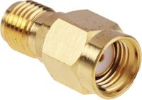 smaf-rsmaf-3gt50g-50 Amphenol RF Straight 50Ω RF Adapter SMA Socket to R-SMA Socket 18GHz