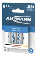 5035092 Ansmann AA NiMH Rechargeable AA Batteries, 2.85Ah, 1.2V - Pack of 4