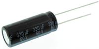 eeufr1h331l Panasonic 330μF Aluminium Electrolytic Capacitor 50V dc, Radial, Through Hole - EEUFR1H331L
