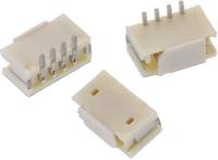 679306124022 Wurth Elektronik WR-WTB Series Vertical Surface PCB Header, 6 Contact(s), 1.5 mm Pitch, 1 Row, Shrouded