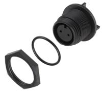 px041302spc Bulgin Circular Connector, 2 Contacts, PCB, Miniature Connector, Socket, Female, IP68, Buccaneer 400 Series