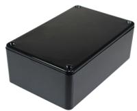 bim200010-blkblk CAMDENBOSS 2000 Series Black ABS Enclosure, IP54, Black Lid, 75 x 50 x 27mm