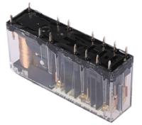 g7sa-4a2b-24vdc Omron PCB Mount Force Guided Relay, 24V dc Coil Voltage, 6 Pole, 4PST, DPST