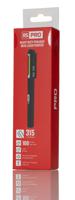 255-4203 RS PRO LED Pen Torch Black, Red - Rechargeable 315 lm, 170.2 mm
