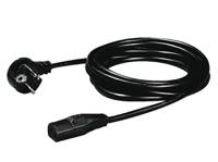 7200210 Rittal IEC C13 CEE 7/7 Power Cord, 1.8m