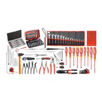 2208em41a Facom 120 Piece Electro-Mechanical Tool Kit with Case
