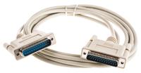 11013530-50 Roline Male 25 Pin D-sub to Male 25 Pin D-sub Serial Cable, 3m