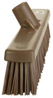 317466 Vikan Broom, Brown With PET Bristles