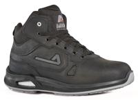 cobalt-ia101-42 AIMONT VIGOREX Black ESD Safe Aluminium Toe Capped Unisex Ankle Safety Boots, UK 8, EU 42