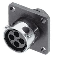 utg01412sh Souriau Sunbank by Eaton Circular Connector, 12 Contacts, Flange, Standard Connector, Plug, Female, IP65, UTG Series
