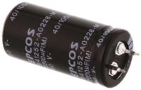 b41252a0228m060 EPCOS 2200μF Aluminium Electrolytic Capacitor 80V dc, Snap-In - B41252A0228M060