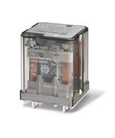 622290124000 Finder PCB Mount Power Relay, 12V dc Coil, 16A Switching Current, DPDT