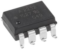 hcpl-2232-300e Broadcom, HCPL-2232-300E DC Input Logic Gate Output Dual Optocoupler, Surface Mount, 8-Pin PDIP