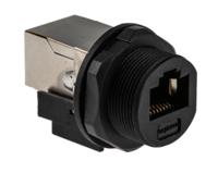 rj45f7rj Amphenol Socapex RJ45F7RJ Series Female RJ45 Connector, Panel Mount Straight