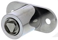 4282-1400ba Euro-Locks a Lowe & Fletcher group Company Plunger Lock, 28.5mm Panel-to-Tongue, 24.2 x 20mm Cutout, Key Unlock