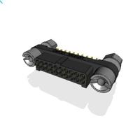 mhdas2m020yde60 Amphenol Socapex MHDAS Series Straight PCB PCB Header, 20 Contact(s), 1.27 mm Pitch, 2 Row, Shrouded