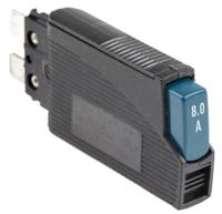 0712291 Phoenix Contact Thermal Circuit Breaker - TCP 8A  Single Pole 65 V dc, 250V ac Voltage Rating, 8A Current Rating