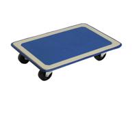 1812 Guitel Hervieu Steel Dolly, 150kg Load, 490mm W x 750mm L x 143mm H