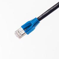 104-466-005 Van DammeTourcat, 5m Cat6a, Black RJ45 to Male RJ45 Male, FTP, STP Shielded, Terminated