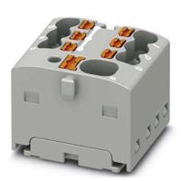 1047466 Phoenix Contact Distribution Block, 7 Way, 2.5mm², 17.5A, 450 V, Grey