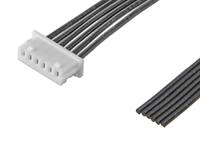 2181120603 Molex 6 Way Female PicoBlade Unterminated Wire to Board Cable, 300mm